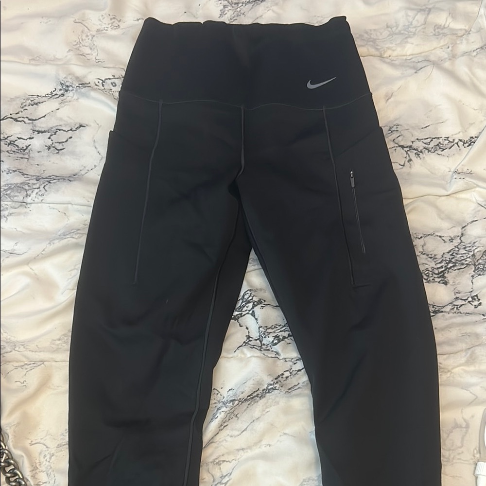 Nike Black Tapered Sweatpants